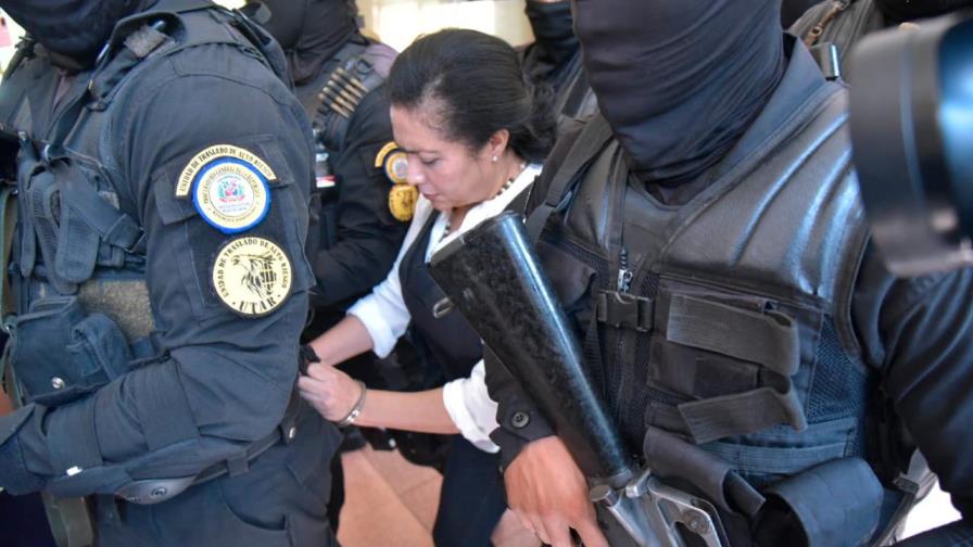 Marlin Martínez frente a la jueza que decidirá si la mantiene en prisión 