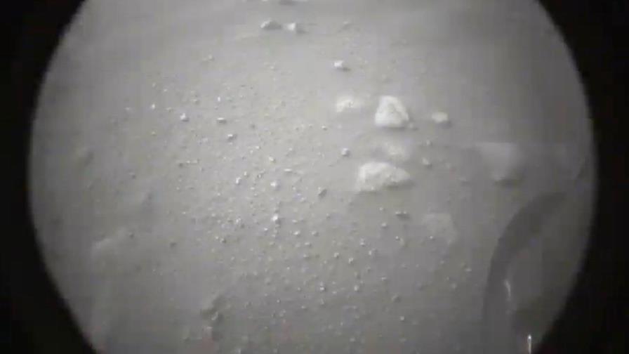 Las dos primeras imágenes de la sonda Perseverance del planeta Marte