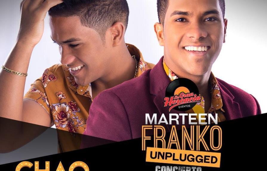 Cantante Marteen Franko se presentará en concierto en Chao Café