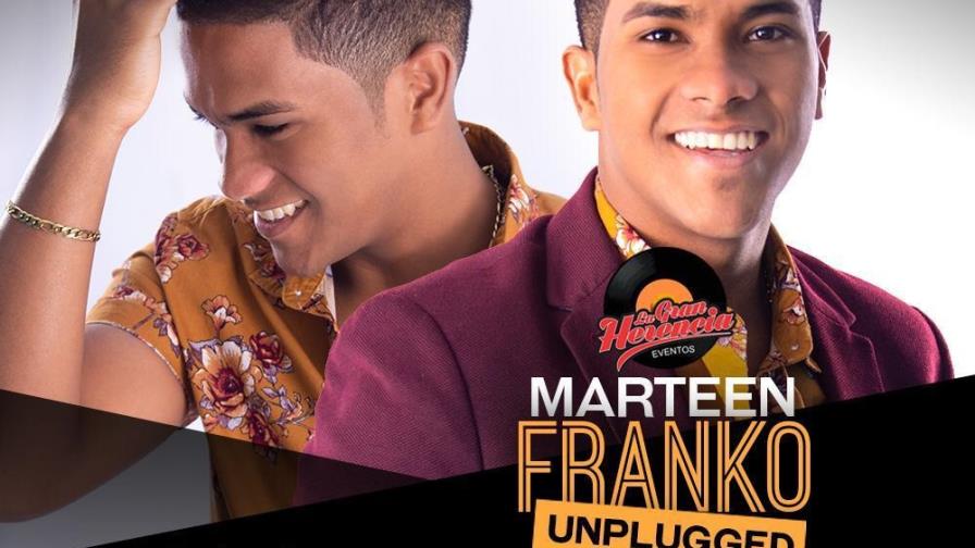 Cantante Marteen Franko se presentará en concierto en Chao Café