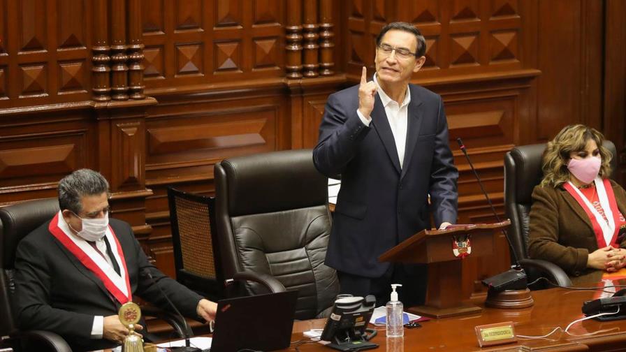 Perú retoma normalidad política tras fracasar la destitución del presidente Vizcarra Perú retoma normalidad política tras fracasar la destitución del presidente Vizcarra