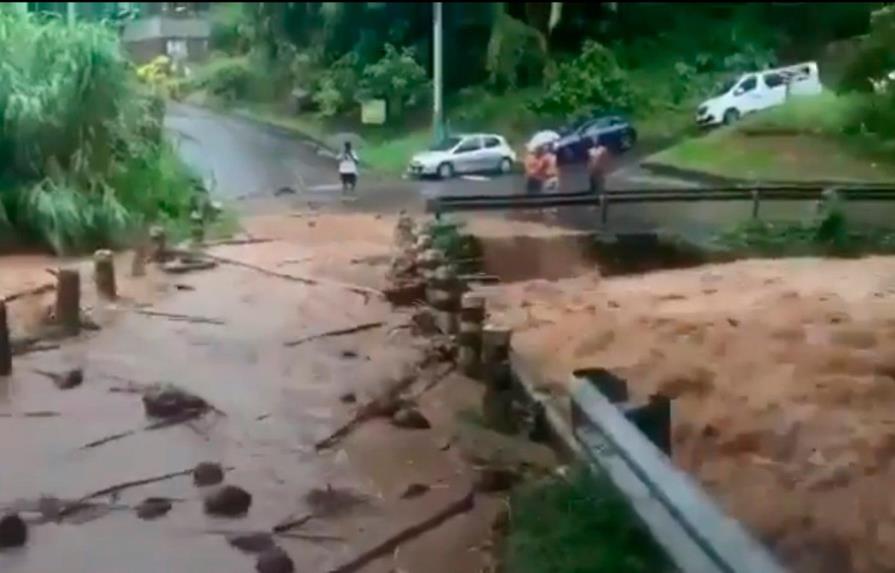 Cortes de electricidad y fuertes lluvias en las Antillas Menores por tormenta Dorian 