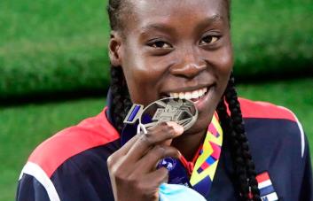 Saltadora dominicana Marysabel Senyu ganó plata en los Panamericanos Juveniles