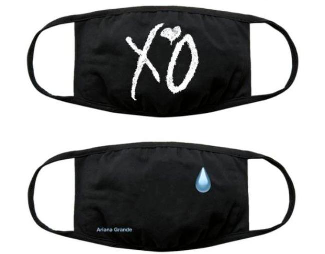 Mascarillas diseñadas por Ariana Grande y The Weeknd.