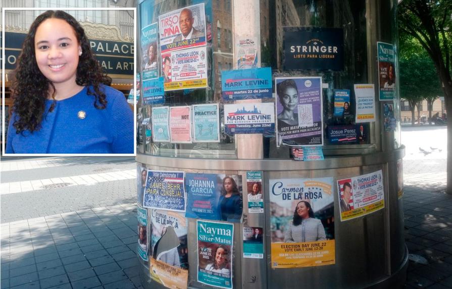 Masiva propaganda invade el Alto Manhattan a 14 días de primarias demócratas