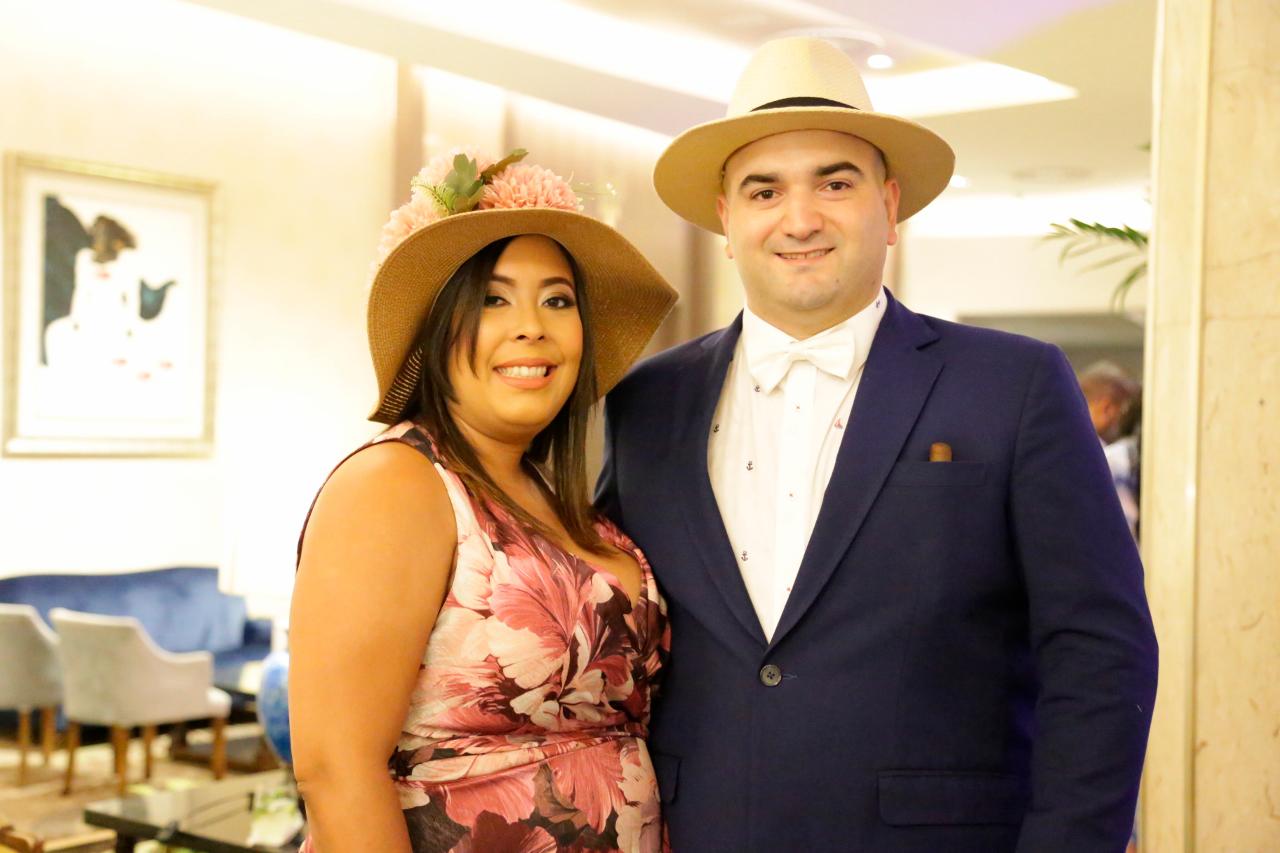 Massiel de Lama y Renaldo Lama.