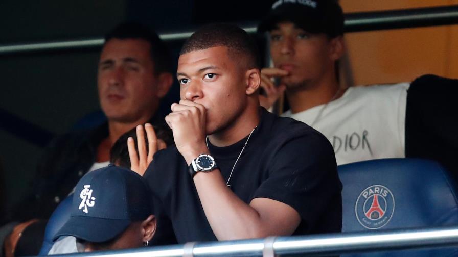 Kylian Mbappé regresa con el grupo del PSG tras un mes de ausencia