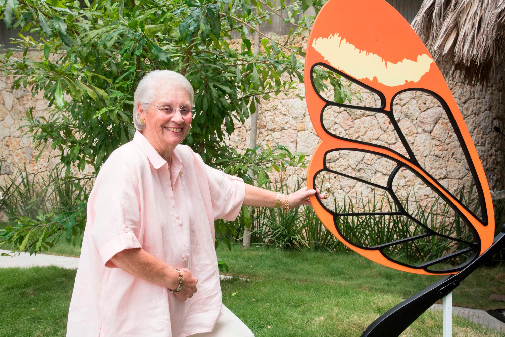 Rosa Margarita Bonetti de Santana, presidenta de la Fundación Propagas.