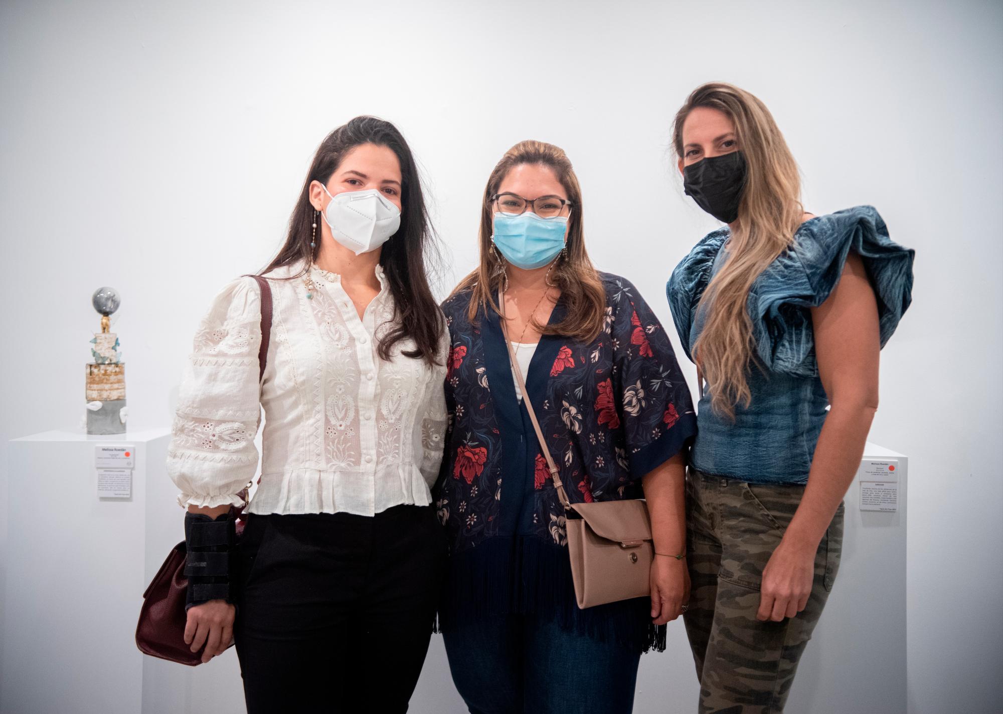 Penélope Reyes, Patricia Santana y Sonya Tejada