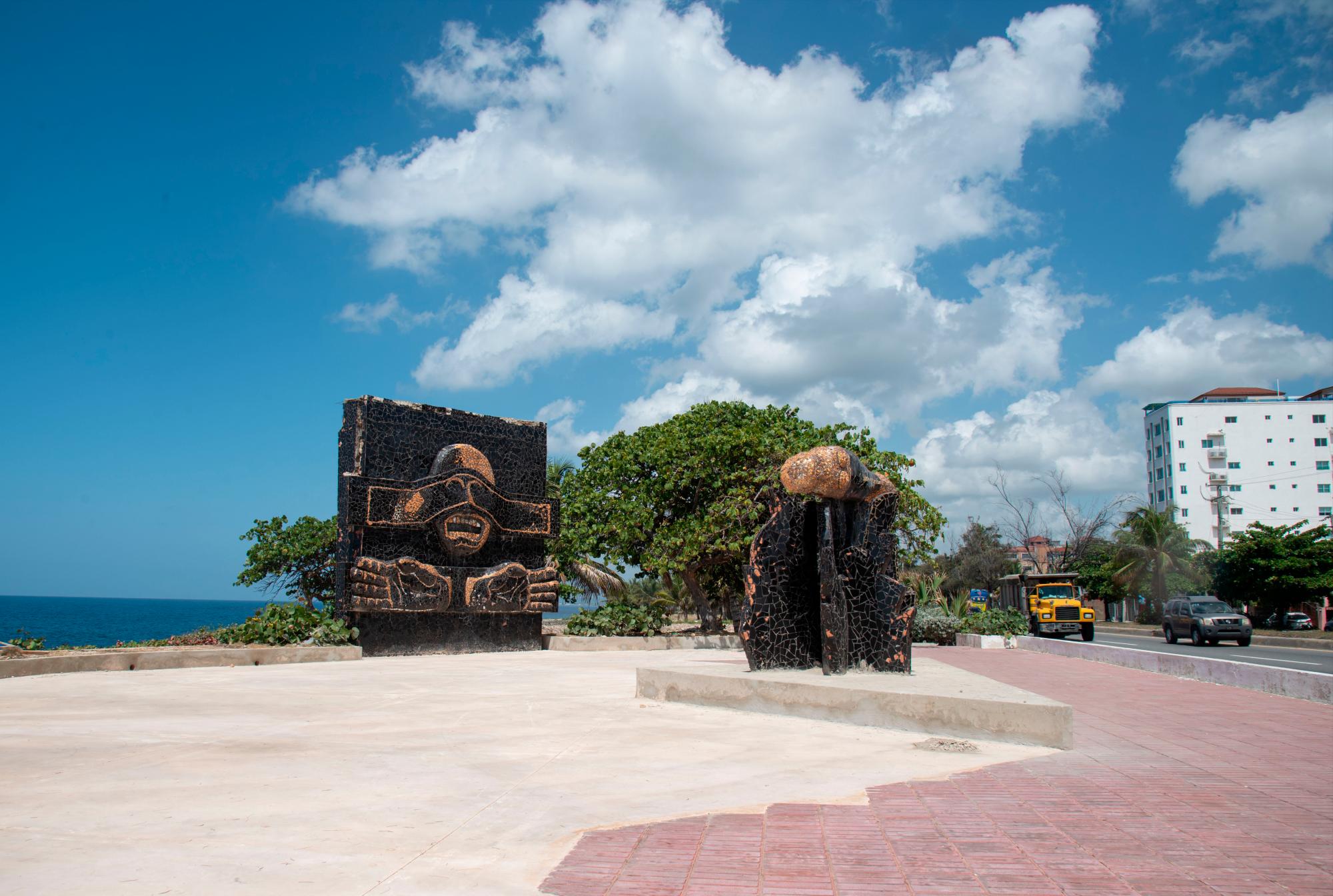 El piso fue reconstruido en concreto.