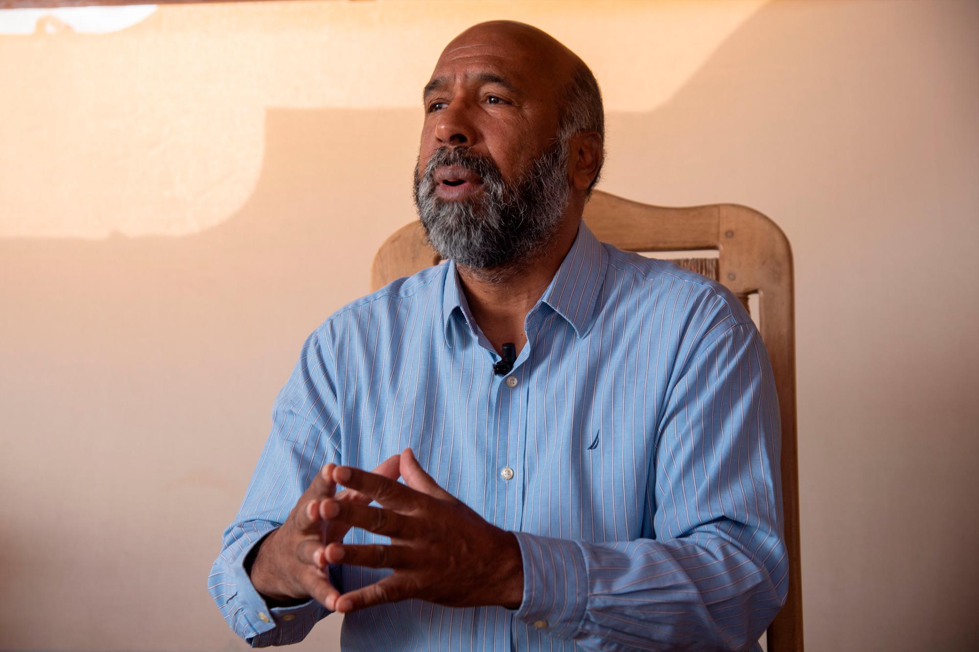 Onofre Rojas, exdirector de la Mancomunidad de Santo Domingo.