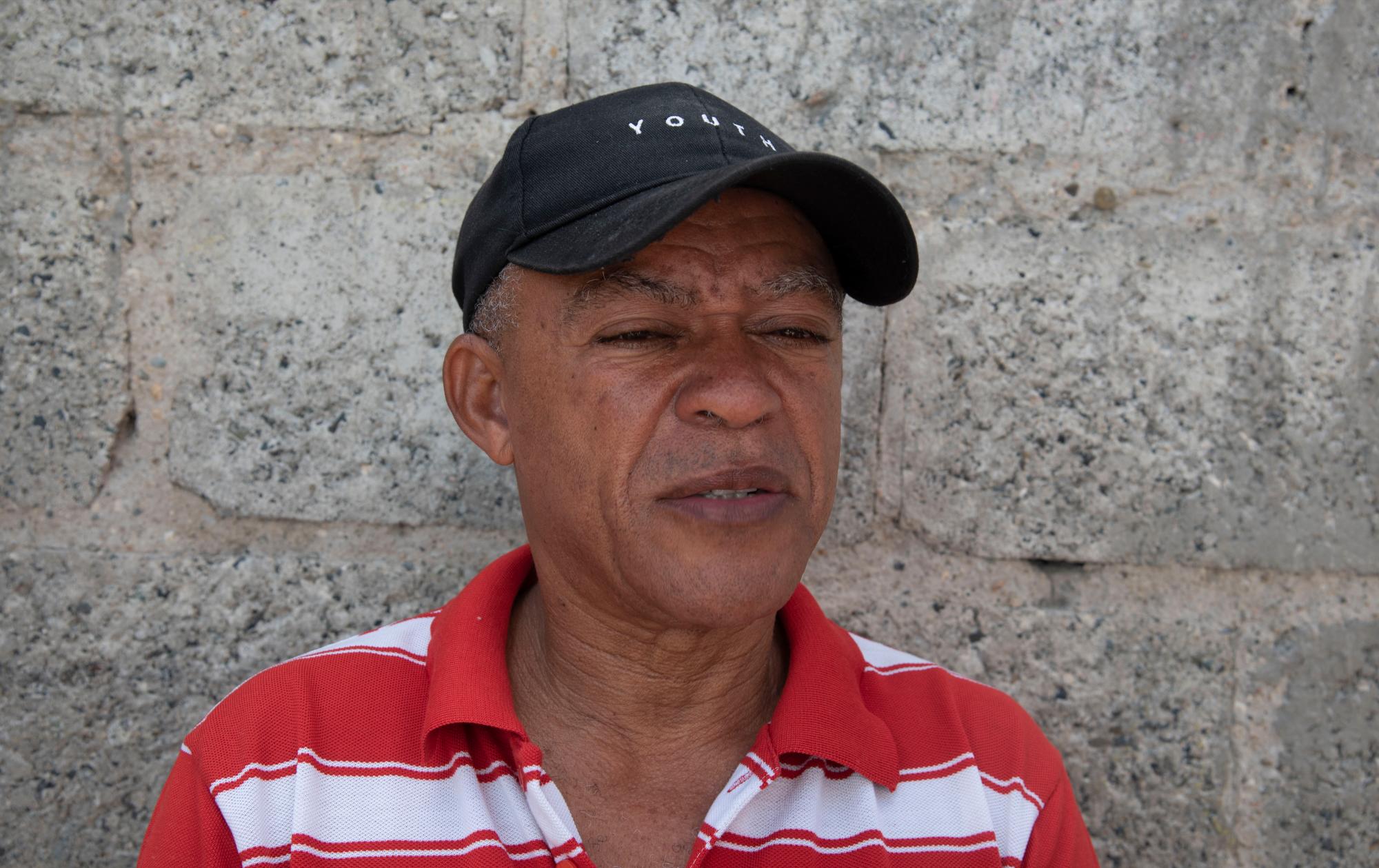 Pedro Mejía, presidente de la Junta de Vecinos (Massiel Beco)