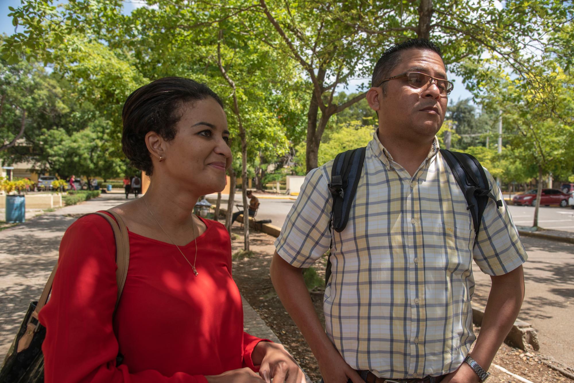 Raysa Perez y Plinio Jiménez 