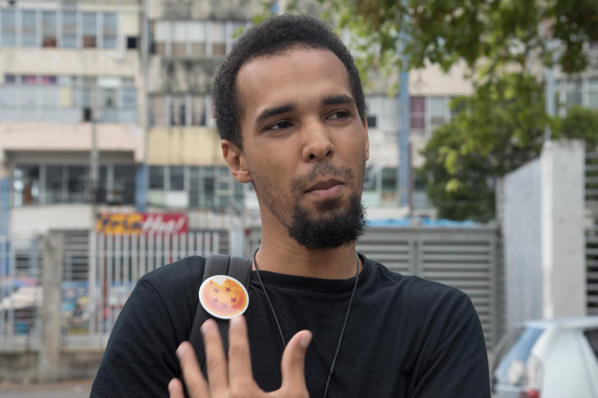 Juan M. La Hoz, usuario del Metro.