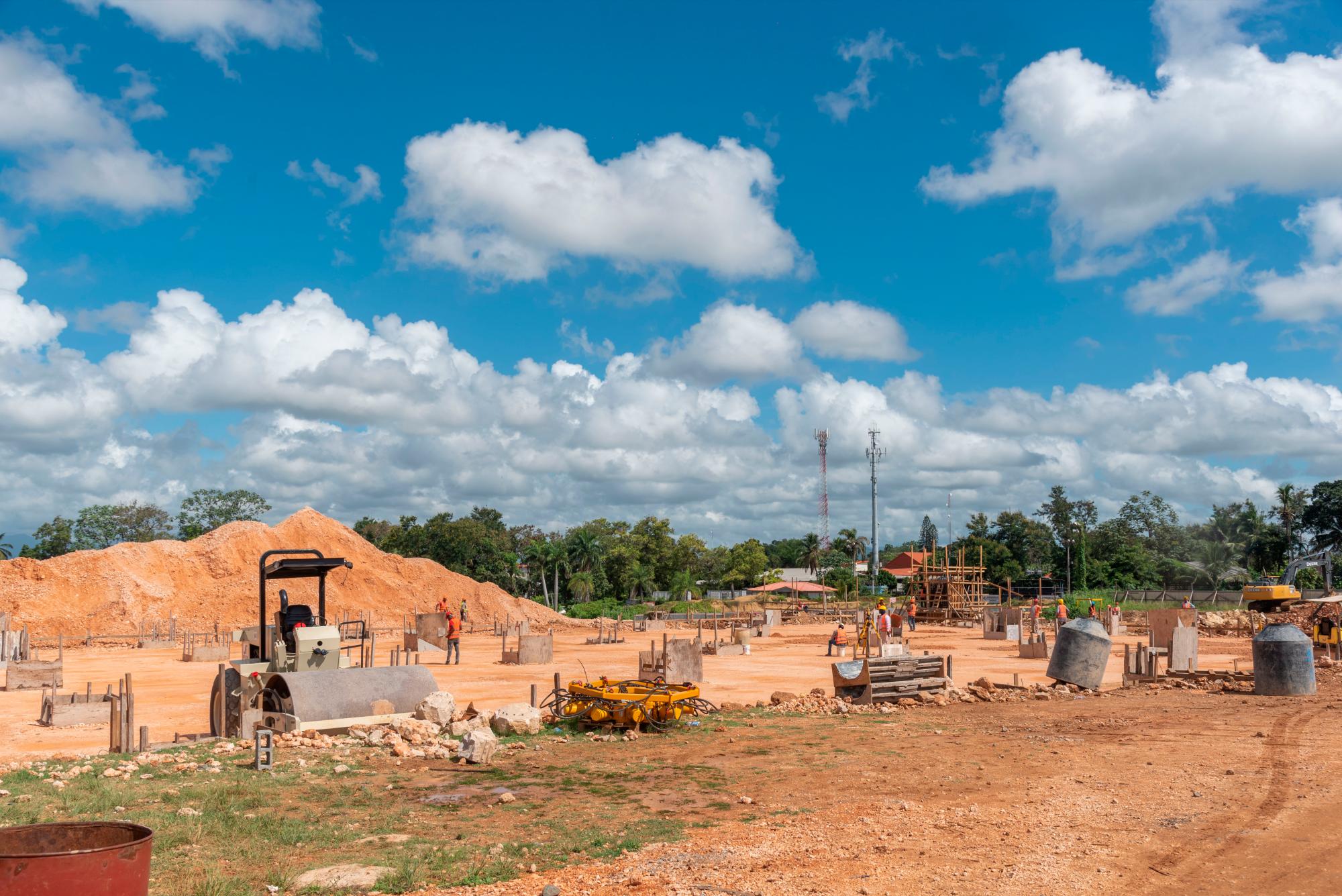 Los Alcarrizos en uno de lo sectores de más congestionamiento vehicular 