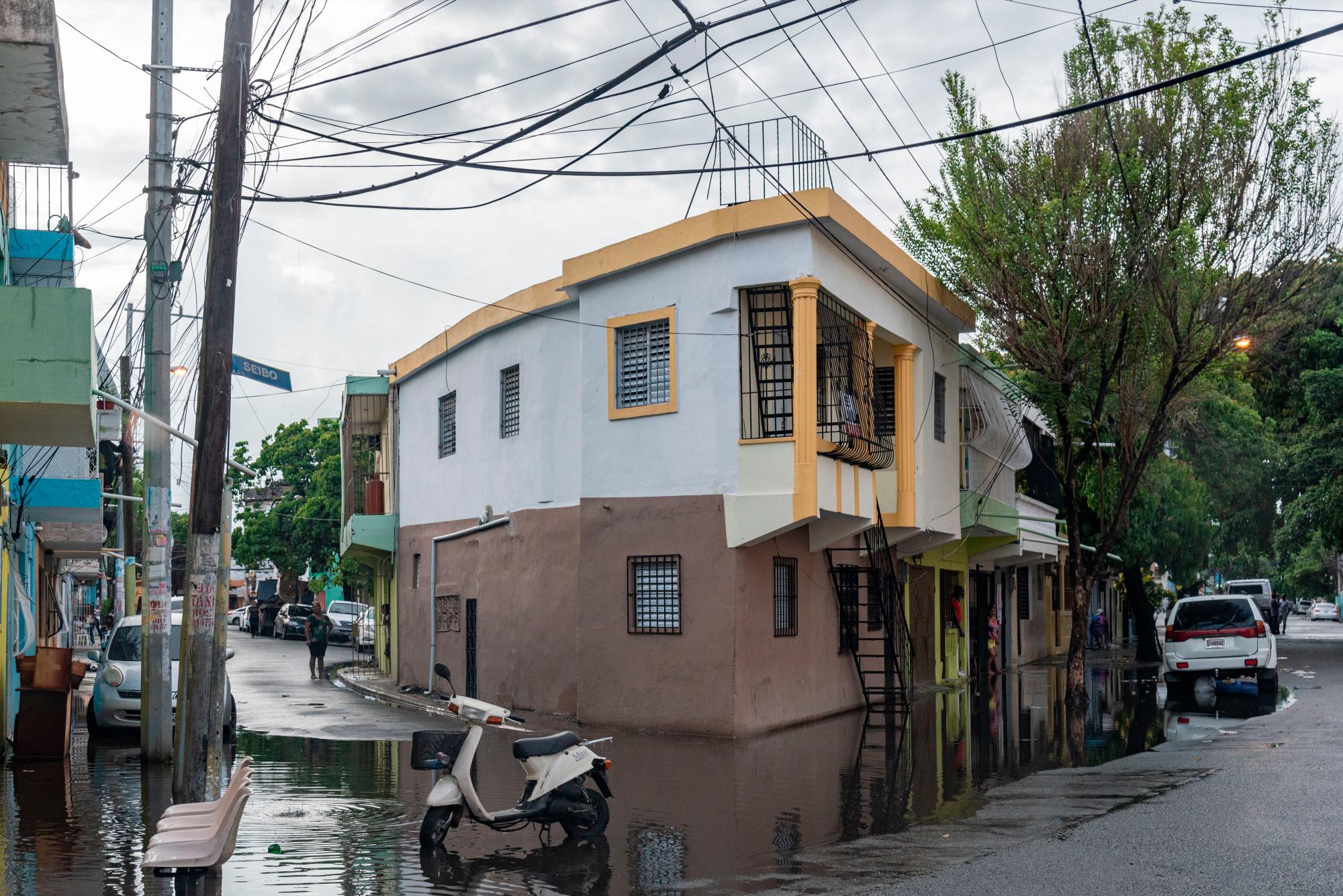 Inundación en Villa Juana.