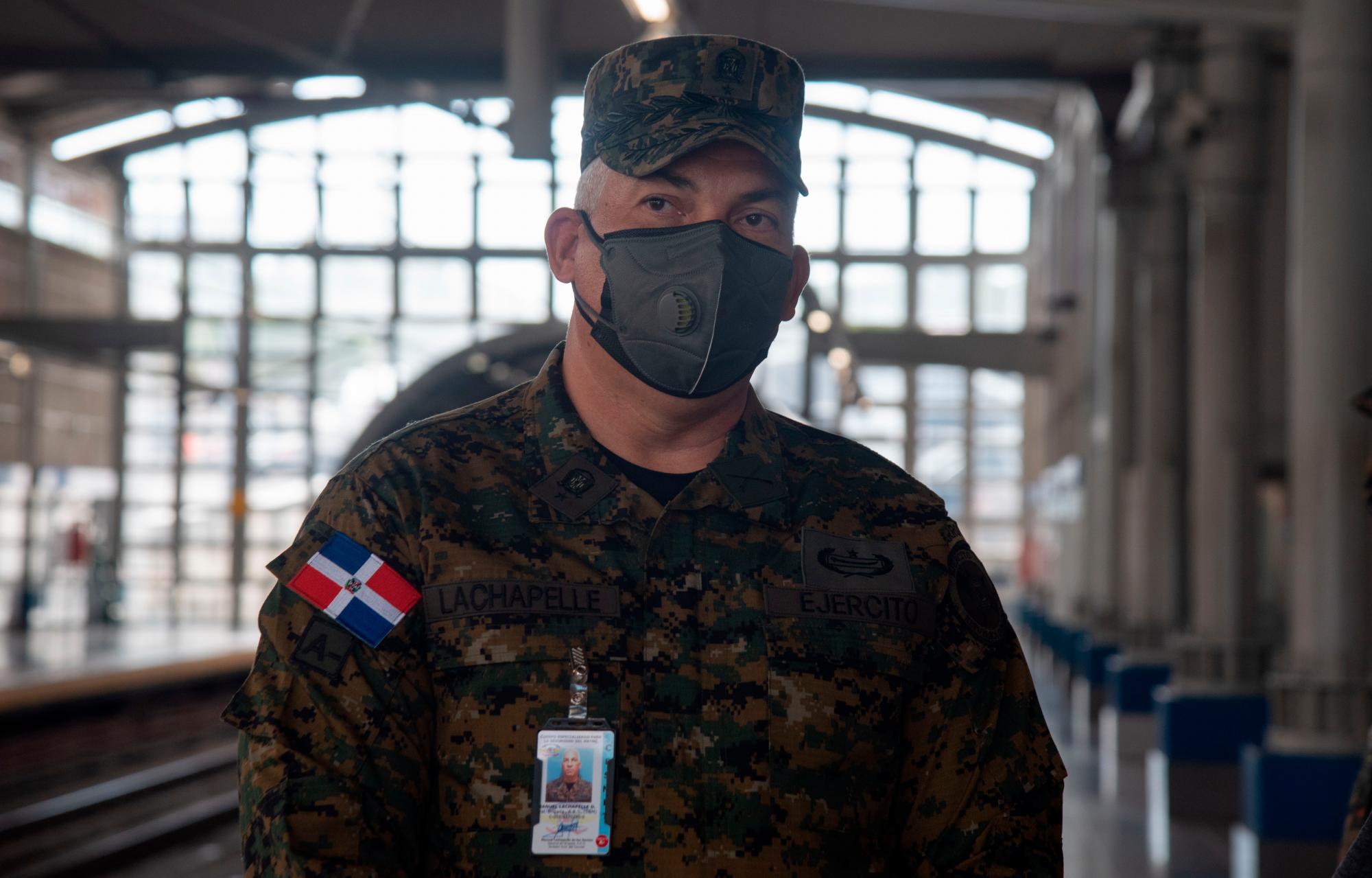 General Manuel Antonio Lachapelle De los Santos, director del Cesmet. 