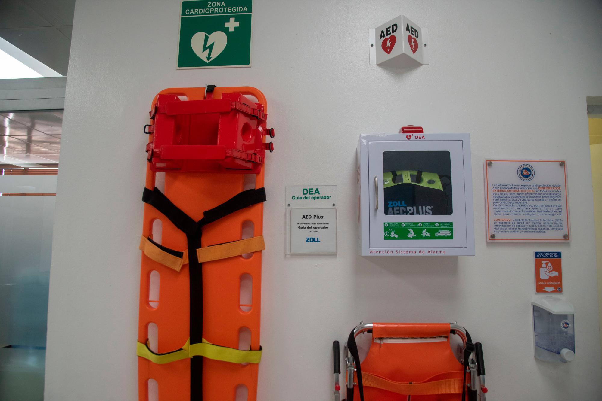 Parte de los equipos de rescate.