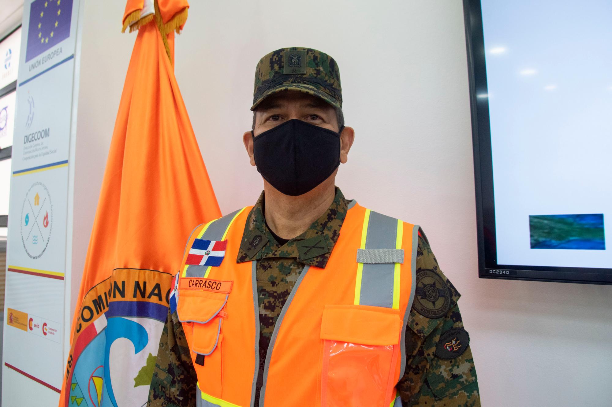 Director de la Defensa Civil, general de Rafael Antonio Carrasco Paulino