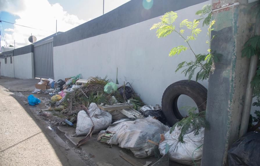 La basura aumenta en el Gran Santo Domingo