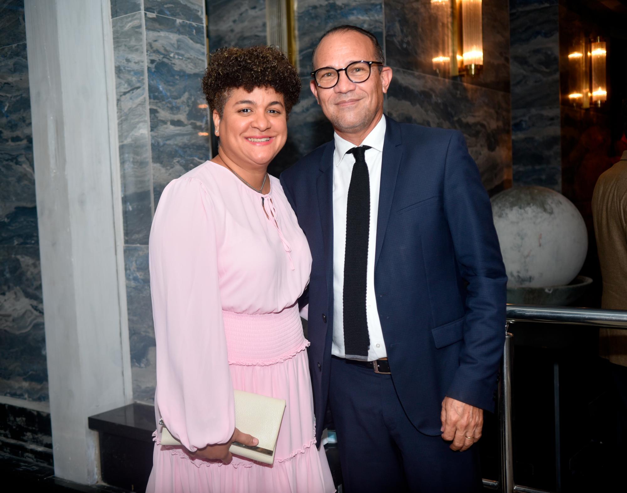 Rona Peña de Marte y Hipolito Marte.