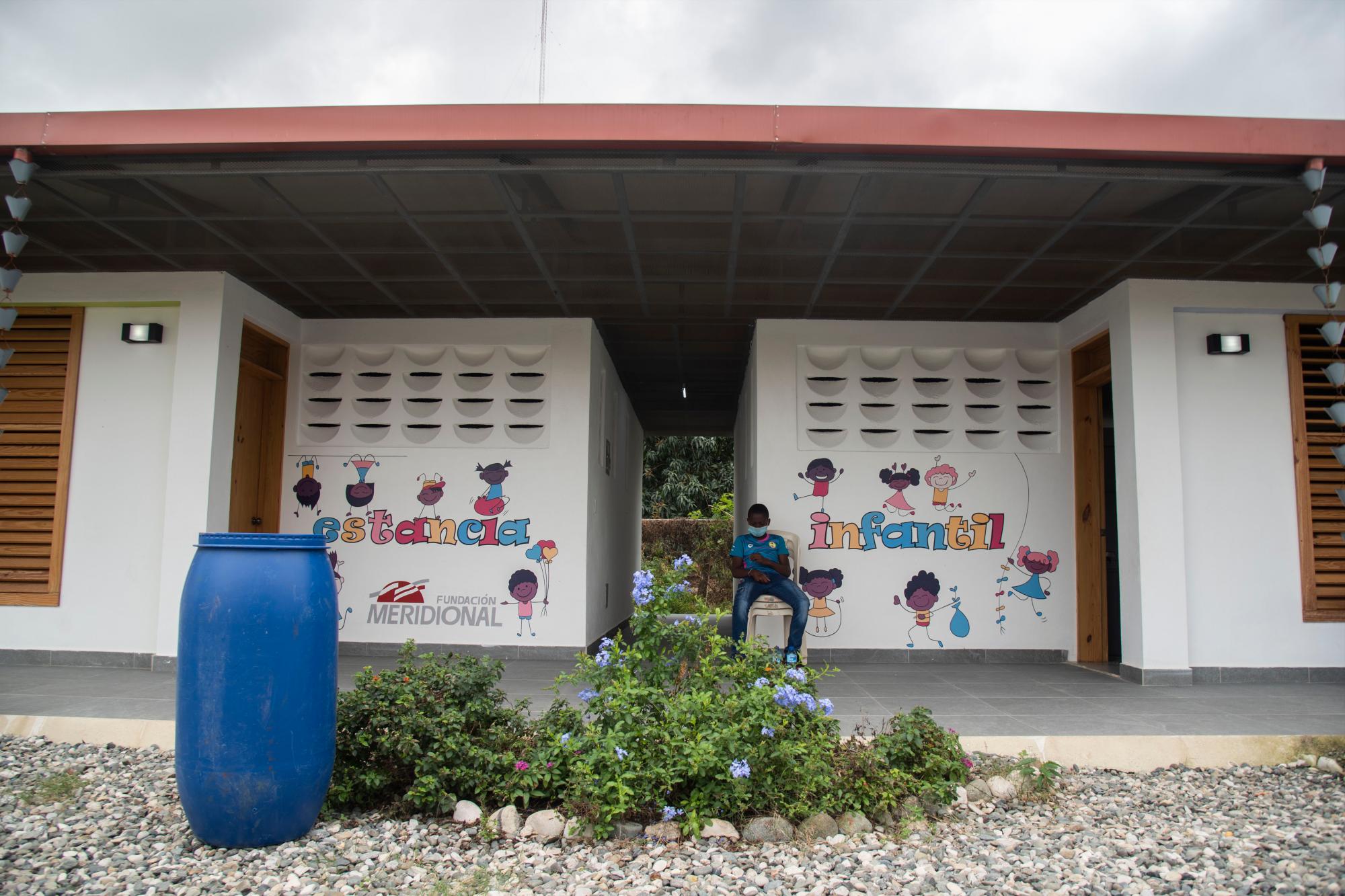 Parte de las instalaciones de la Fundación La Merced, en Manoguayabo.