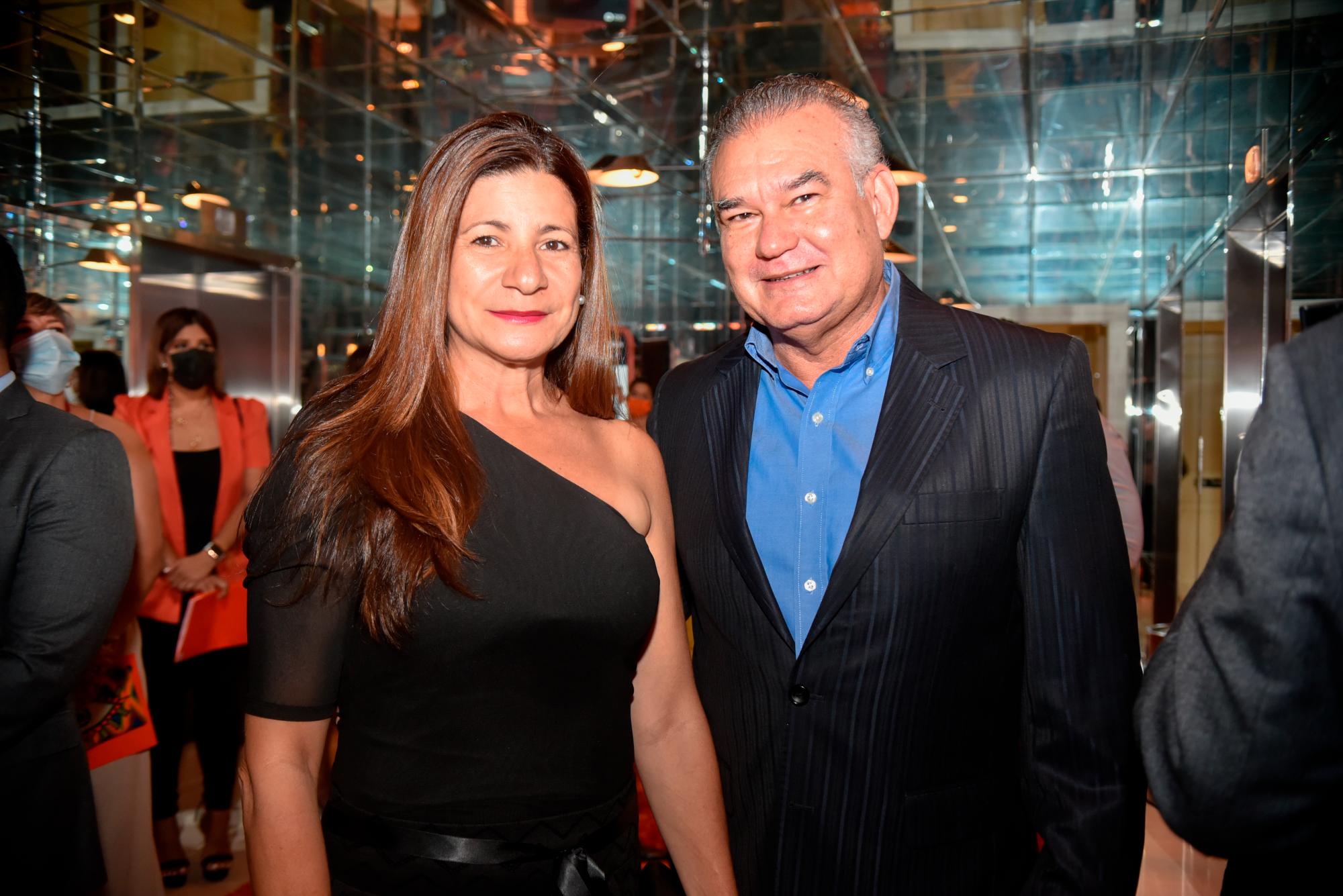 Luisa Feliz y Irving Vargas. 