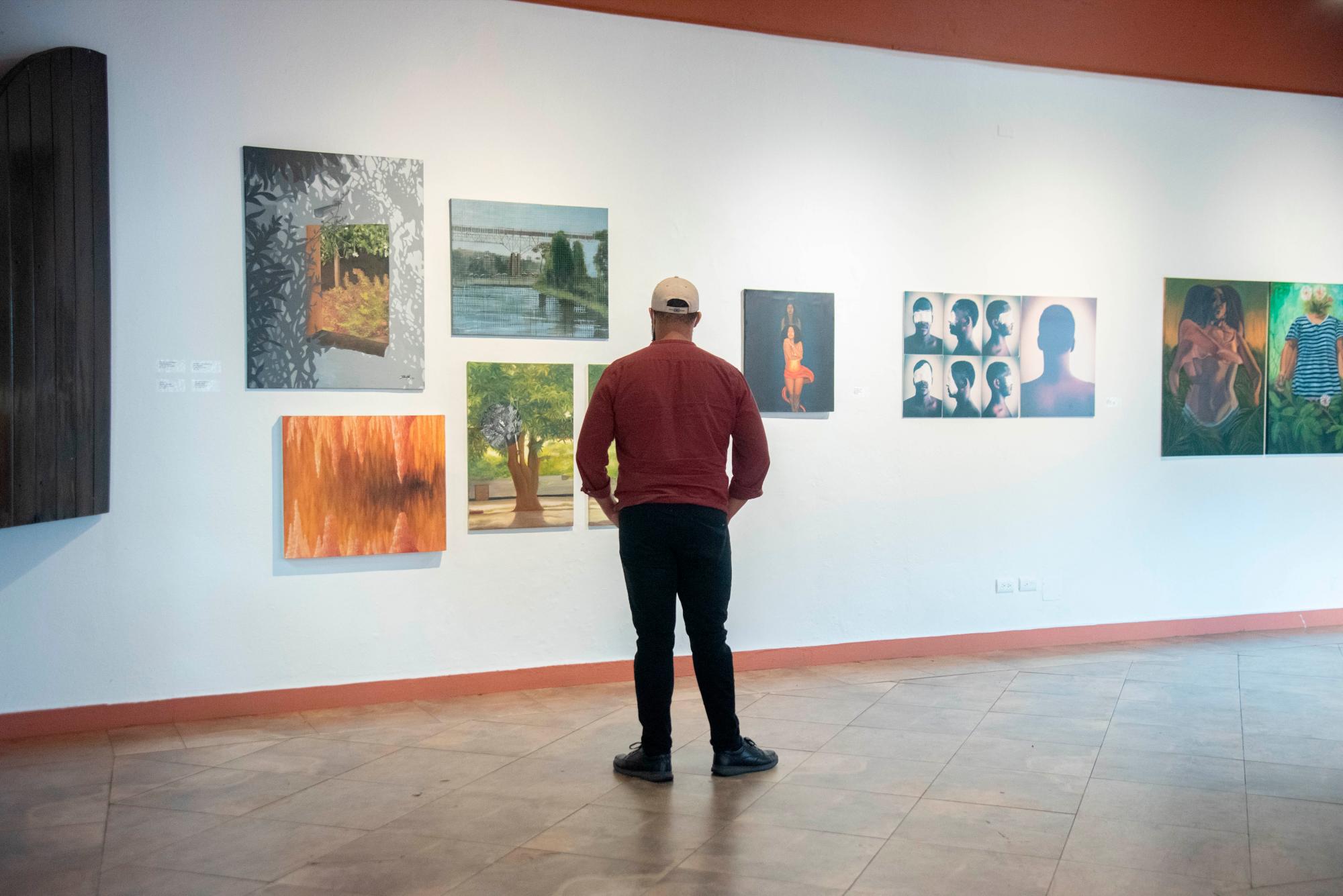 Obras de los graduados de Bellas Artes de Chavón 2021.