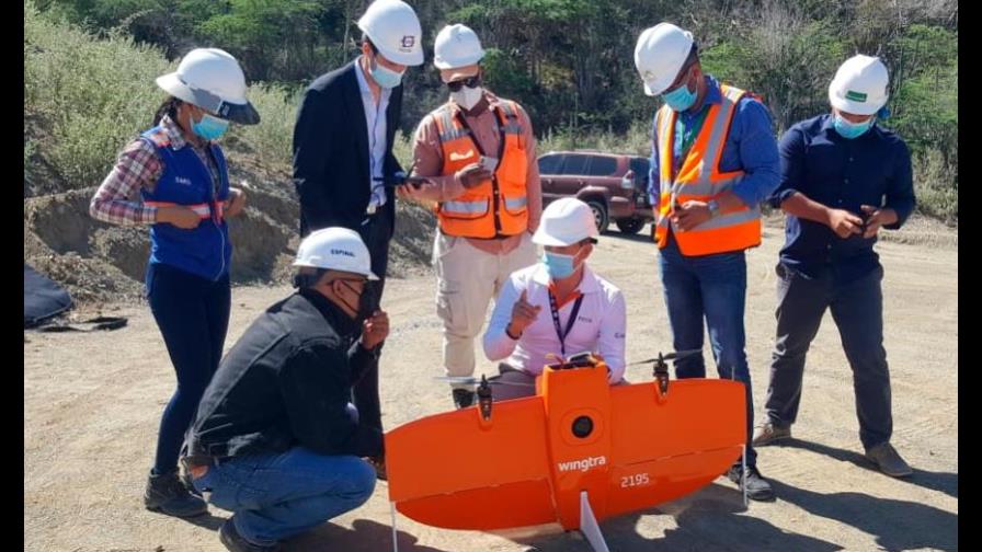 Utilizan drones para levantamiento fotogramétrico en presa Monte Grande