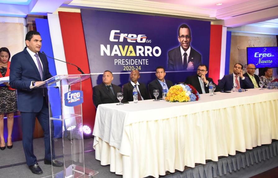 Movimiento Creo RD apoya aspiraciones de Andrés Navarro
