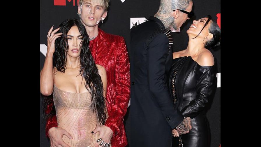 Kourtney Kardashian y Megan Fox, y sus candentes muestras de pasión con sus novios Kourtney Kardashian y Megan Fox, y sus candentes muestras de pasión con sus novios