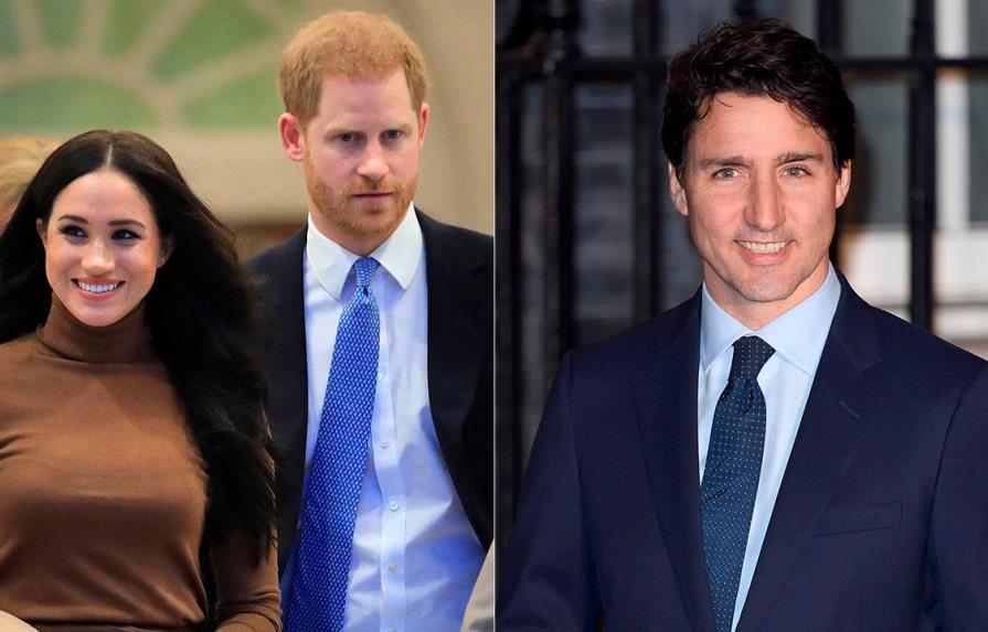 Trudeau desmiente haber hablado con la reina Isabel sobre la seguridad de Enrique