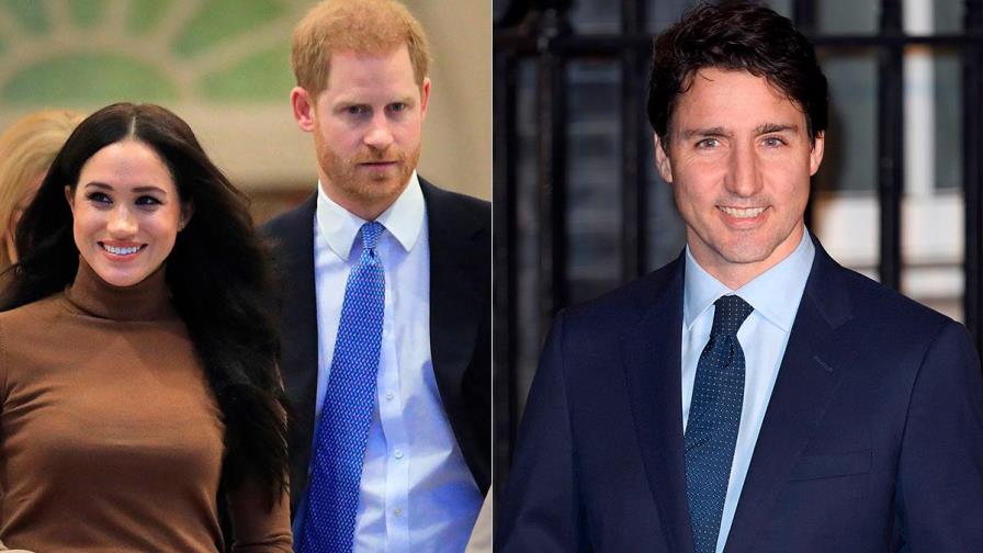 Trudeau desmiente haber hablado con la reina Isabel sobre la seguridad de Enrique