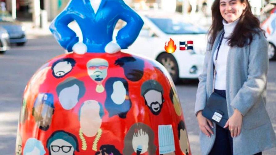 La menina dominicana ya luce en Madrid La menina dominicana ya luce en Madrid