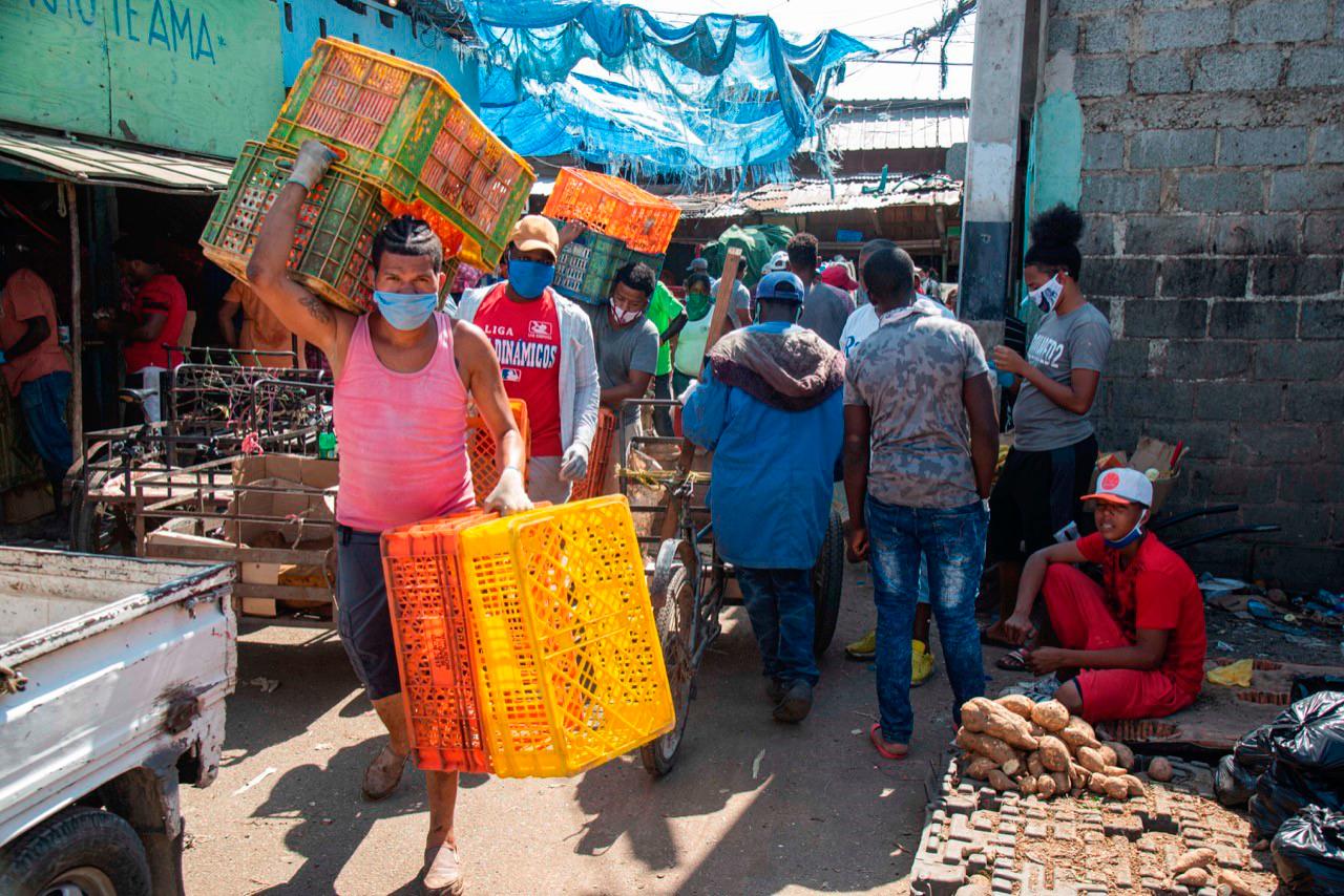 El movimiento en el mercado fue el usual.