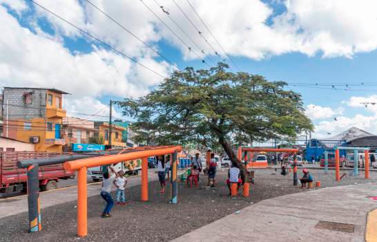 Así estaba el parquecito en septiembre de 2020