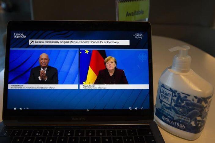 Merkel desea cooperar con Biden en la regulación de los gigantes digitales