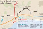 Las seis líneas de Metro y el tranvía que forman el Plan Maestro de Santo Domingo