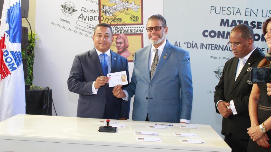 Inposdom pone en circulación un matasellos conmemorativo al “Día Internacional de la Aviación Civil” 
