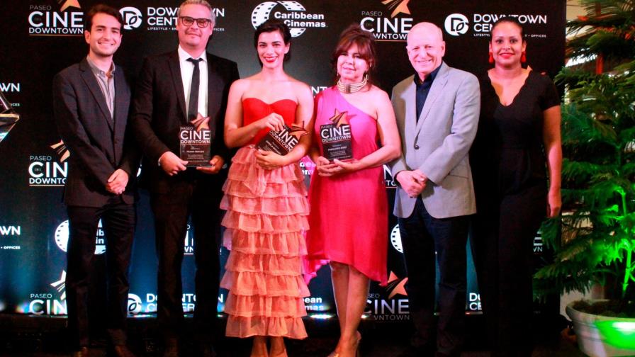 Nashla Bogaert, Frank Perozo y Fernando Báez tienen su estrella en DownTown