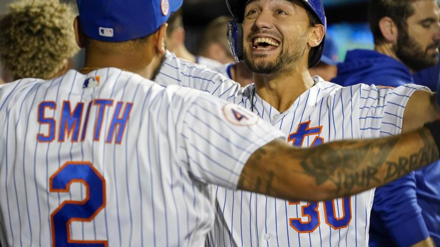 Con jonrón de Conforto, Mets vencen a Nacionales