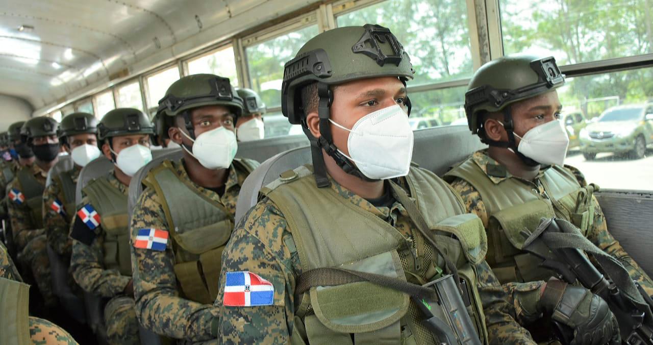 Fueron enviados a la 3era., 4ta. y 5ta. Brigadas de Infantería con jurisdicción en la frontera terrestre. 