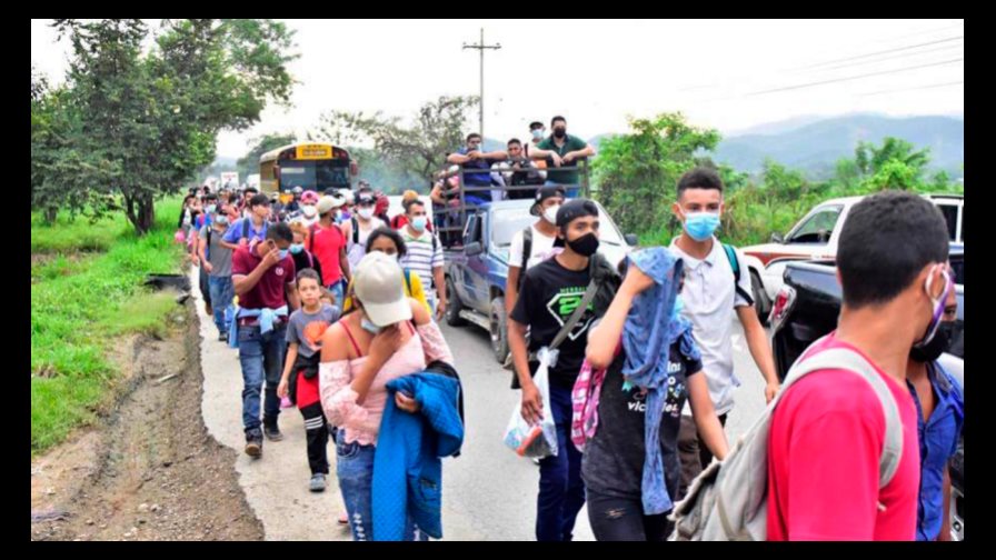 Migrantes buscan nuevas rutas para cruzar la frontera sur de México