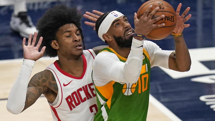 Vídeo | Rockets caen ante Jazz y sufren 15ta derrota al hilo 
