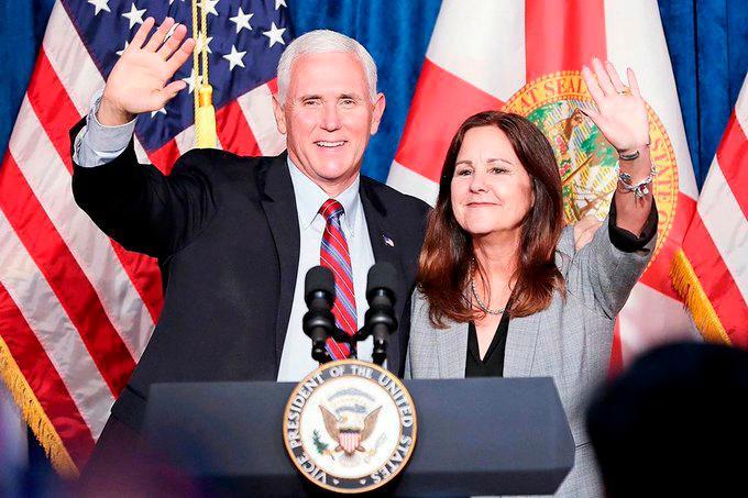 Vicepresidente Mike Pence y su esposa dieron negativo al COVID-19 después de que Trump diera positivo
