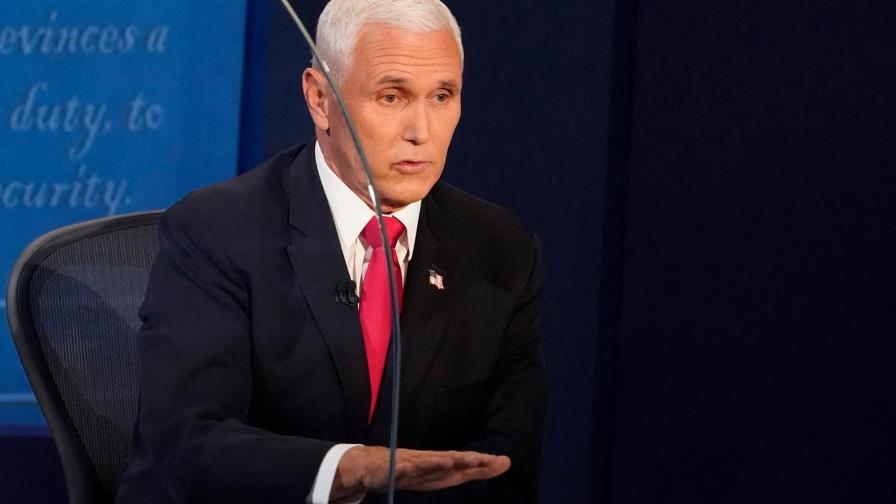 Pence evitó pregunta sobre si Trump aceptará resultados electorales si pierde