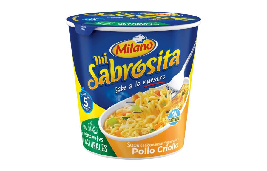 “Mi Sabrosita”, la nueva sopa en vaso de Milano