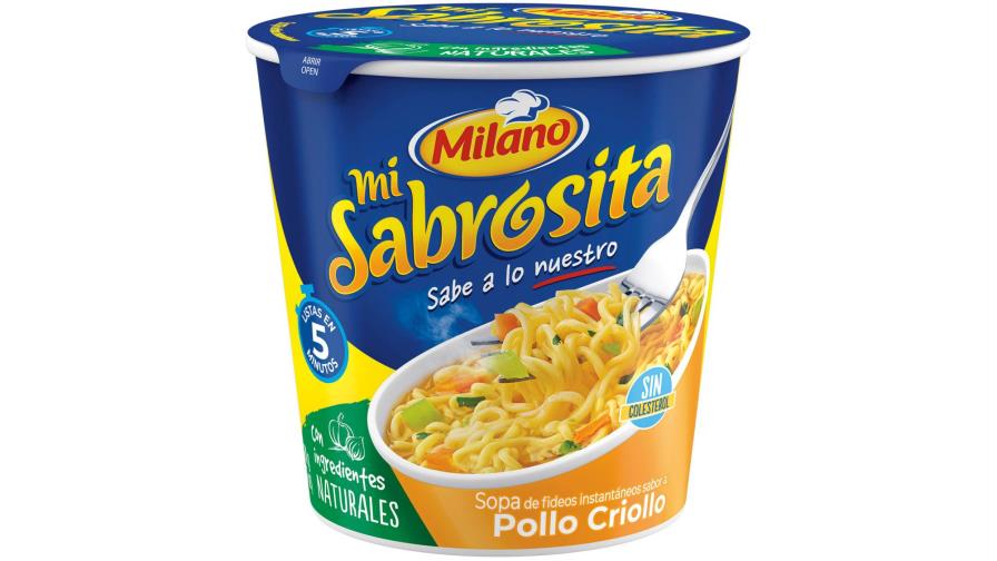 “Mi Sabrosita”, la nueva sopa en vaso de Milano
