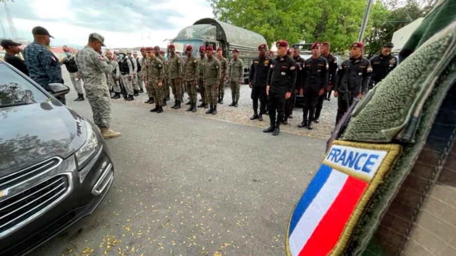 Soldados de Francia y República Dominicana realizan ejercicio militar en Las Caldenas