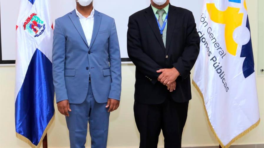 Administrador de Edesur se reúne con director de Contrataciones Públicas